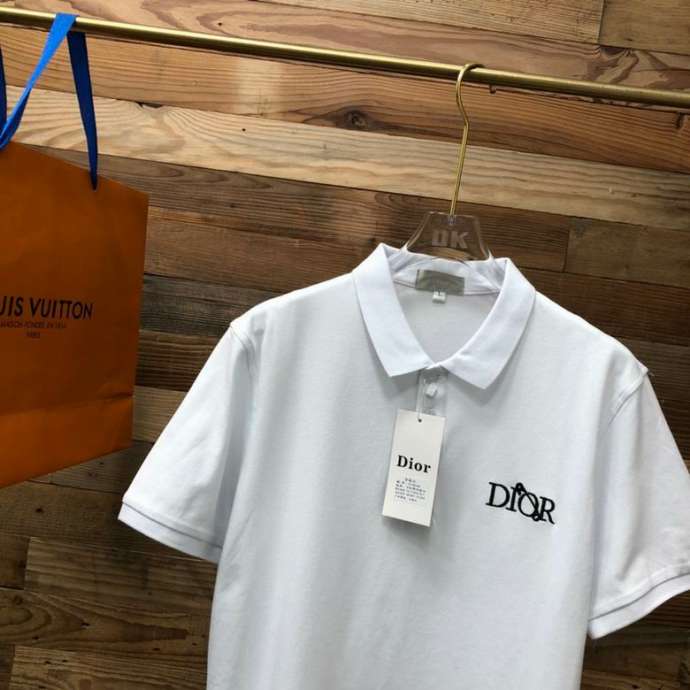 Dior Polo Shirt Short _SKUDiorM-3XL218220104